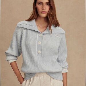 VARLEY Filey Mist Blue Sweater Small S